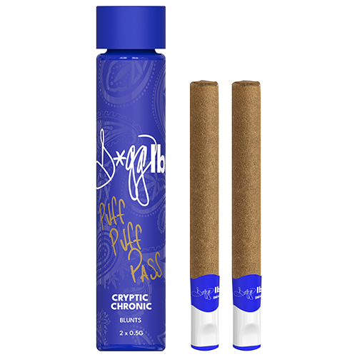 Cryptic Chronic 2x0.5g Blunt Tube combo 500x500